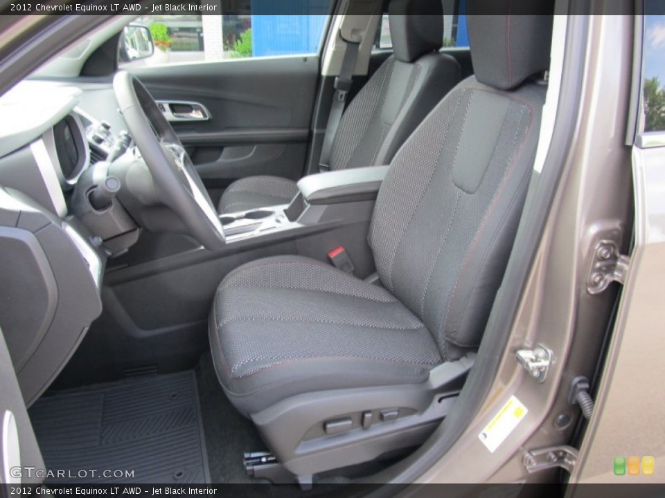 Jet Black Interior Photo for the 2012 Chevrolet Equinox LT AWD #53479246