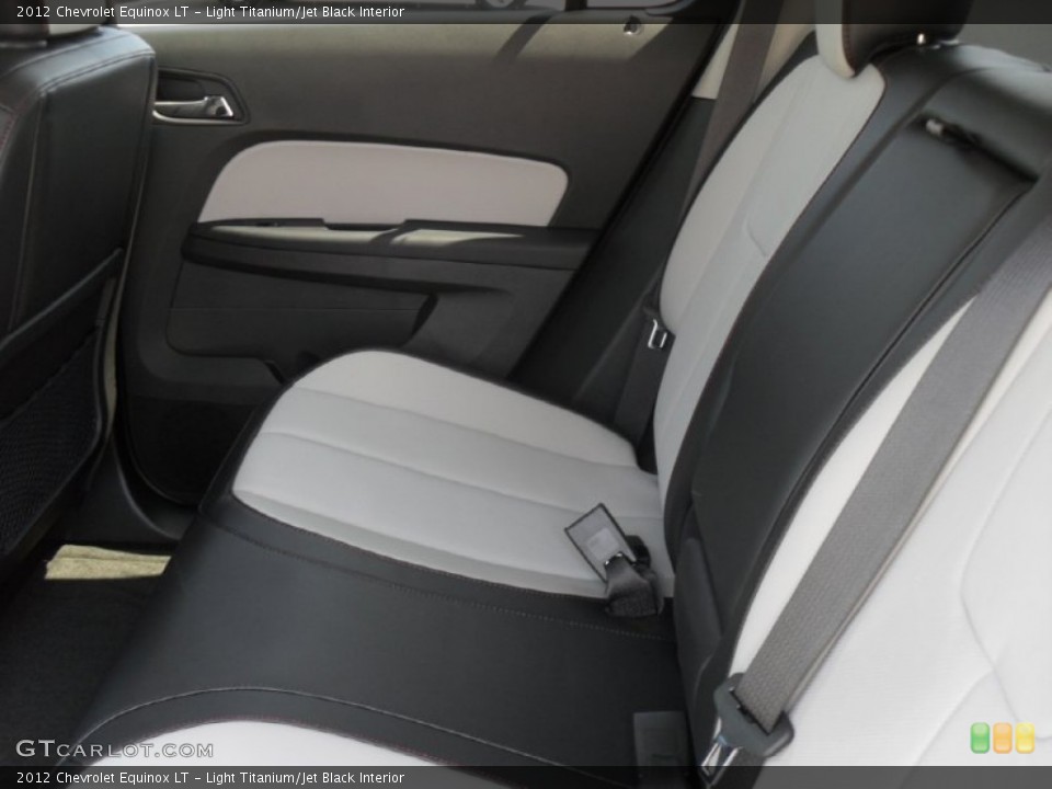 Light Titanium/Jet Black Interior Photo for the 2012 Chevrolet Equinox LT #53480065