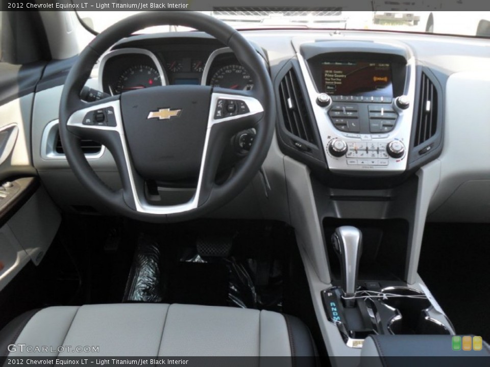 Light Titanium/Jet Black Interior Dashboard for the 2012 Chevrolet Equinox LT #53480074