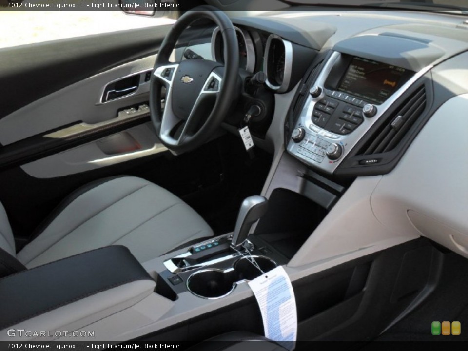 Light Titanium/Jet Black Interior Dashboard for the 2012 Chevrolet Equinox LT #53480137