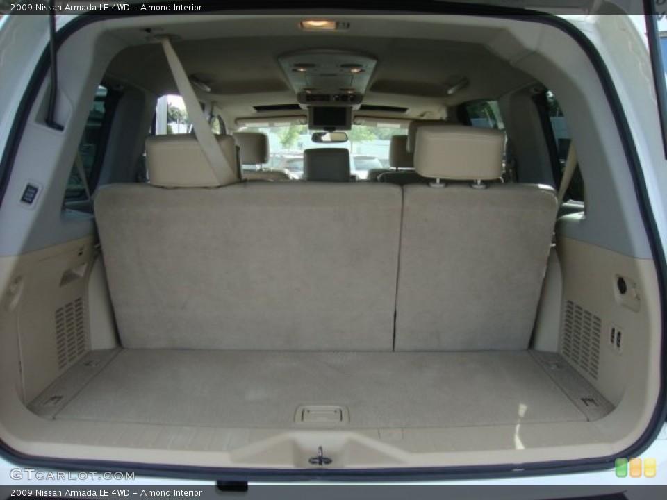 Almond Interior Trunk for the 2009 Nissan Armada LE 4WD #53480725