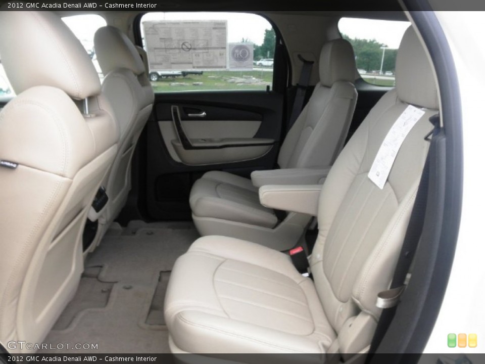 Cashmere Interior Photo for the 2012 GMC Acadia Denali AWD #53481055
