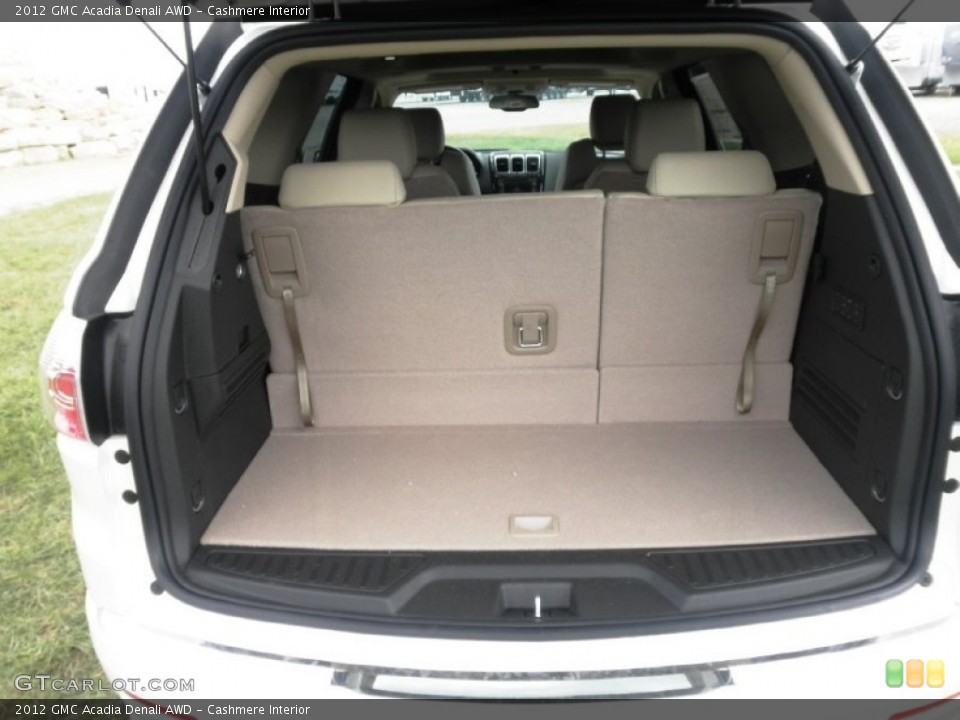Cashmere Interior Trunk for the 2012 GMC Acadia Denali AWD #53481099