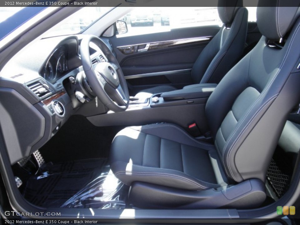 Black Interior Photo for the 2012 Mercedes-Benz E 350 Coupe #53481671