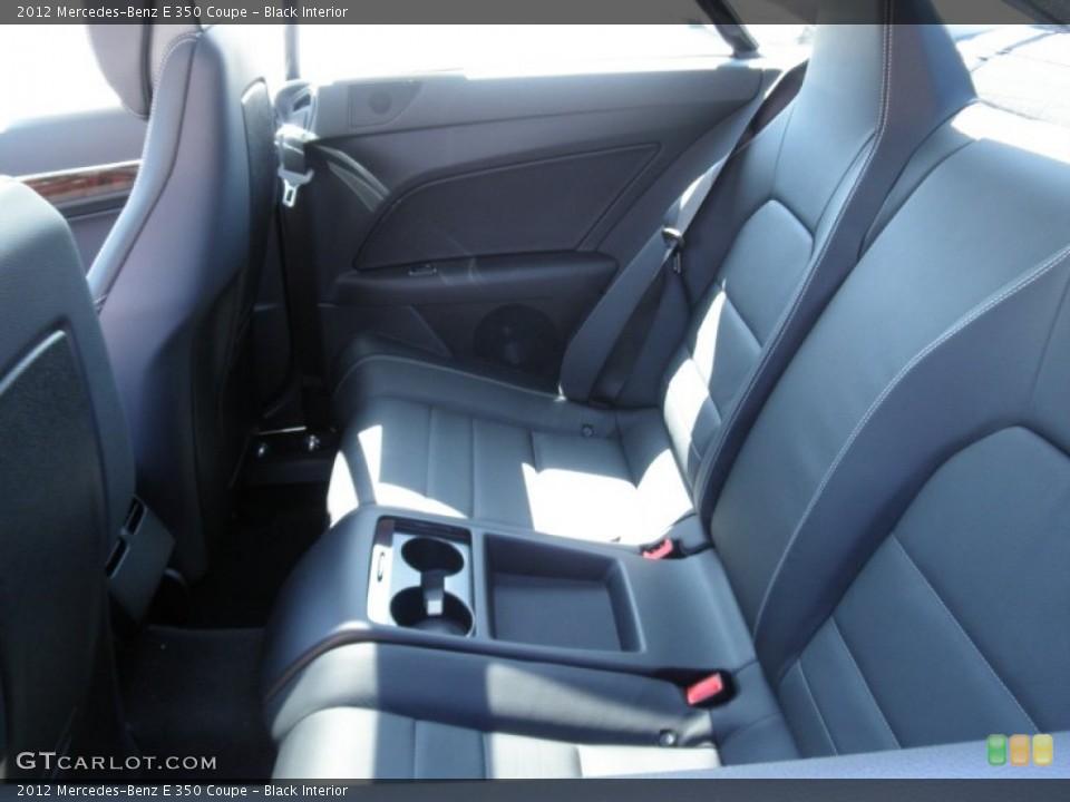 Black Interior Photo for the 2012 Mercedes-Benz E 350 Coupe #53481686