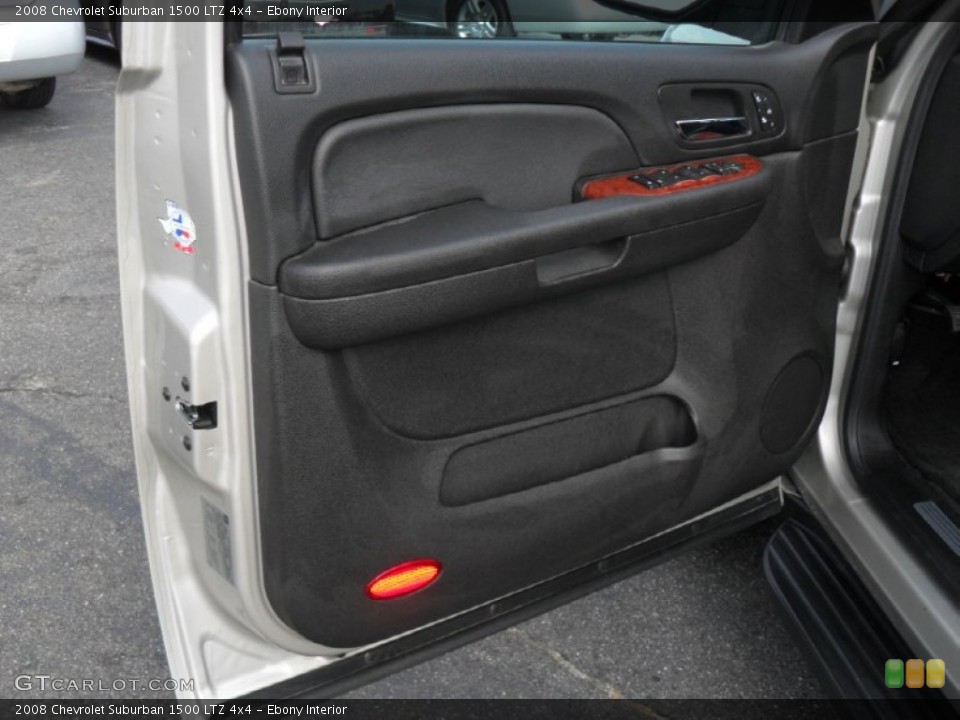 Ebony Interior Door Panel for the 2008 Chevrolet Suburban 1500 LTZ 4x4 #53481868