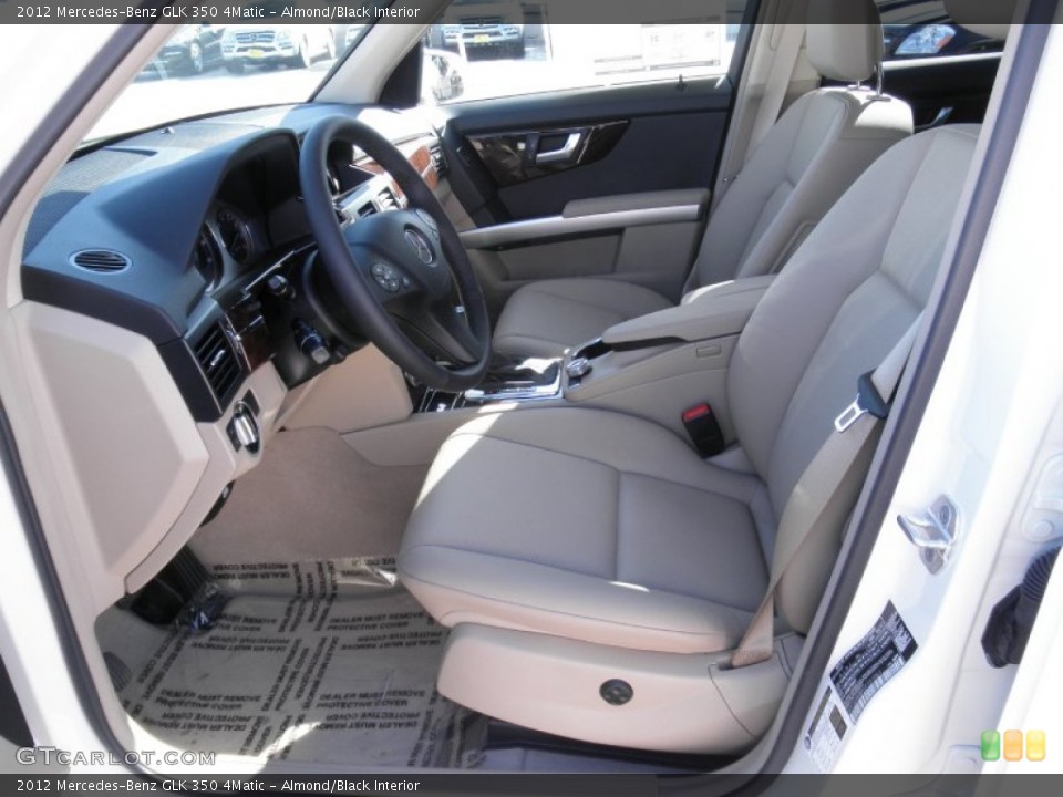 Almond/Black Interior Photo for the 2012 Mercedes-Benz GLK 350 4Matic #53482265