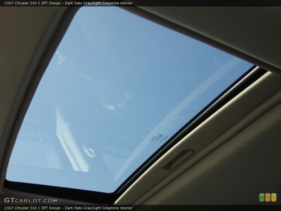 Dark Slate Gray/Light Graystone Interior Sunroof for the 2007 Chrysler 300 C SRT Design #53484511