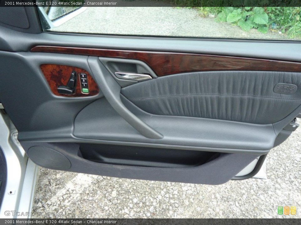 Charcoal Interior Door Panel for the 2001 Mercedes-Benz E 320 4Matic Sedan #53486521