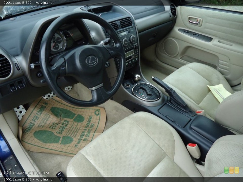 Ivory Interior Photo for the 2001 Lexus IS 300 #53487191