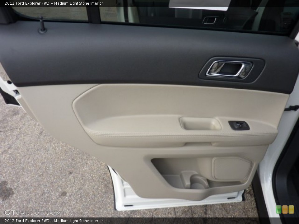 Medium Light Stone Interior Door Panel for the 2012 Ford Explorer FWD #53487221