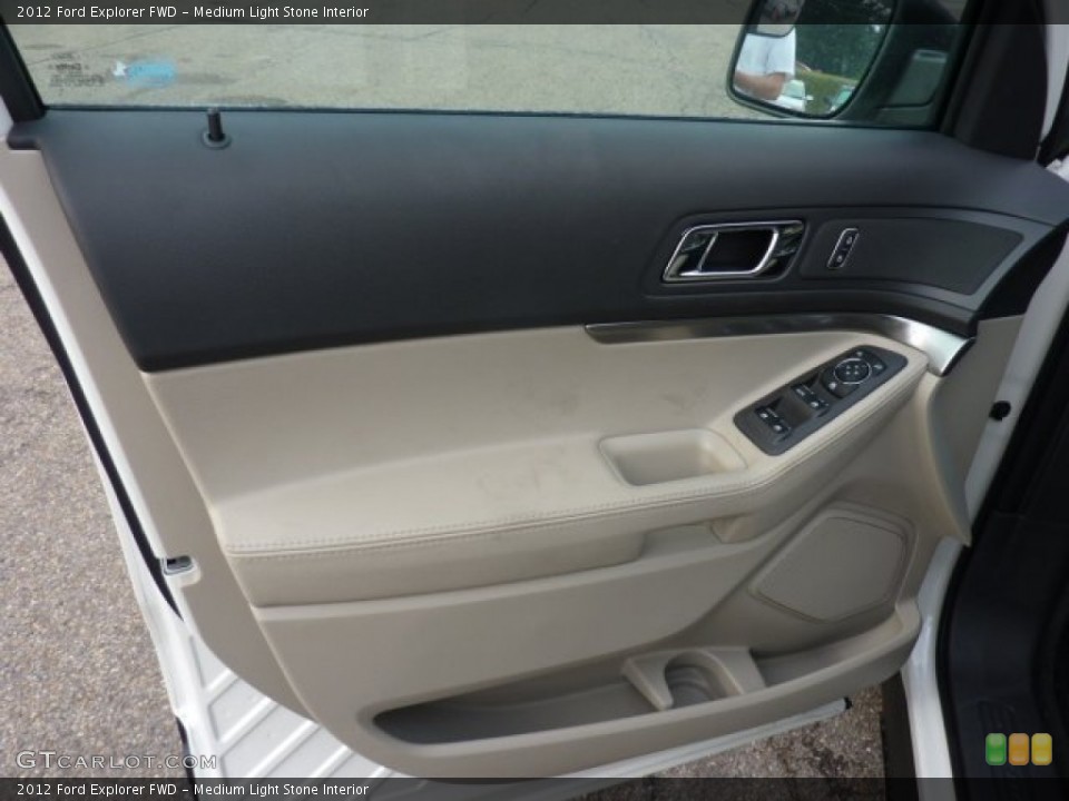 Medium Light Stone Interior Door Panel for the 2012 Ford Explorer FWD #53487234