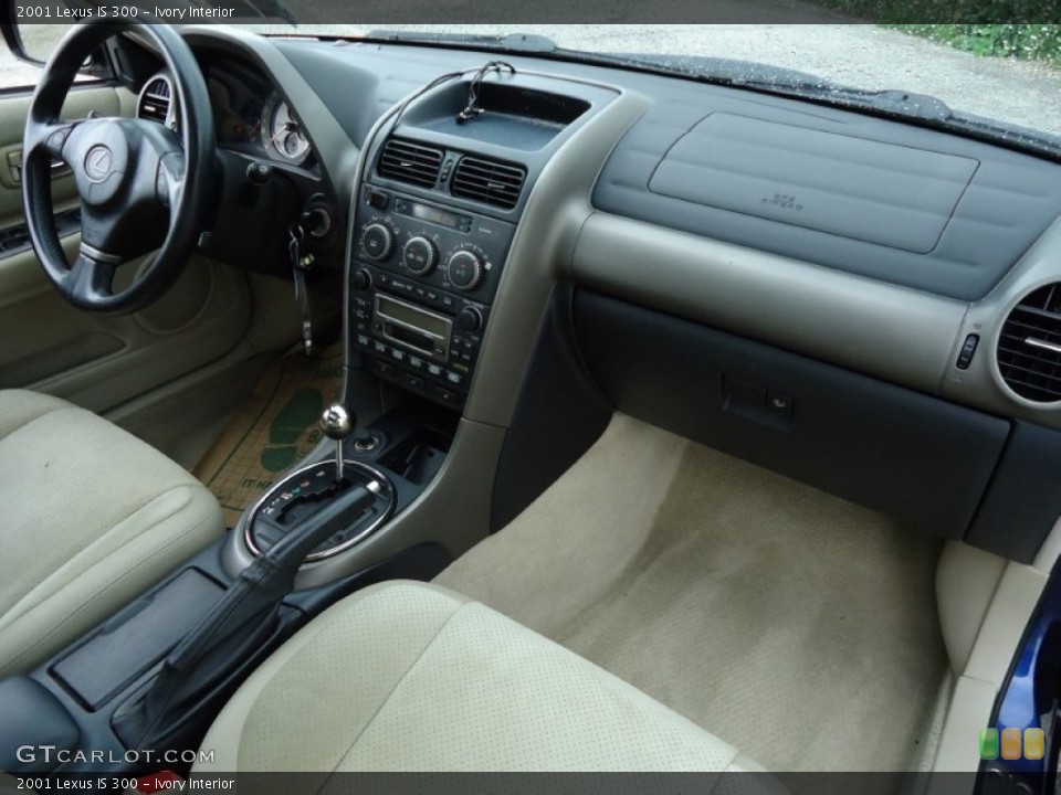 Ivory Interior Dashboard for the 2001 Lexus IS 300 #53487269