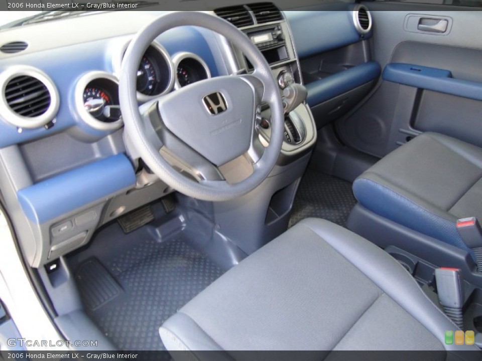 Gray/Blue Interior Prime Interior for the 2006 Honda Element LX #53488427