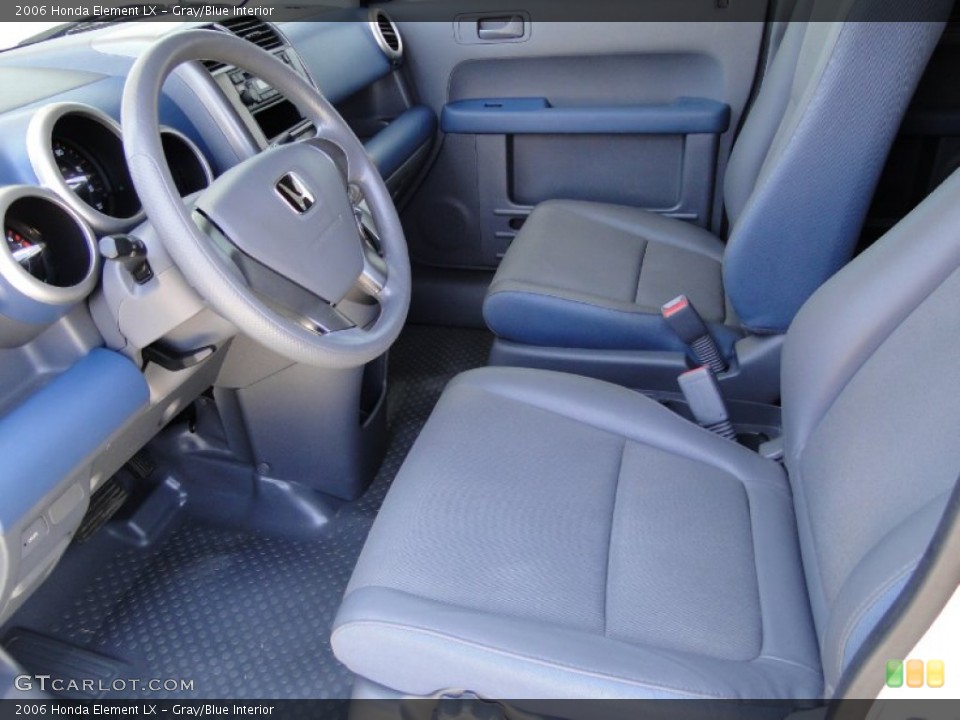 Gray/Blue Interior Photo for the 2006 Honda Element LX #53488436