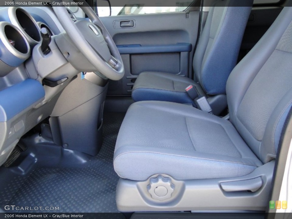 Gray/Blue Interior Photo for the 2006 Honda Element LX #53488451
