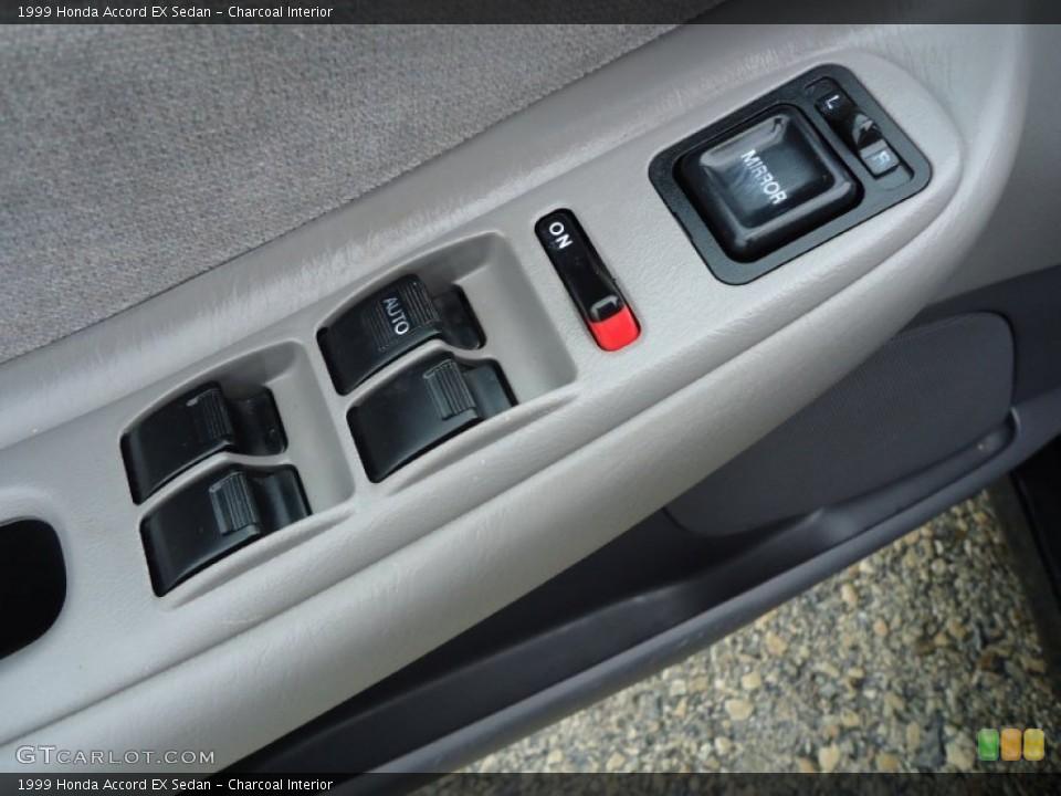 Charcoal Interior Controls for the 1999 Honda Accord EX Sedan #53488754