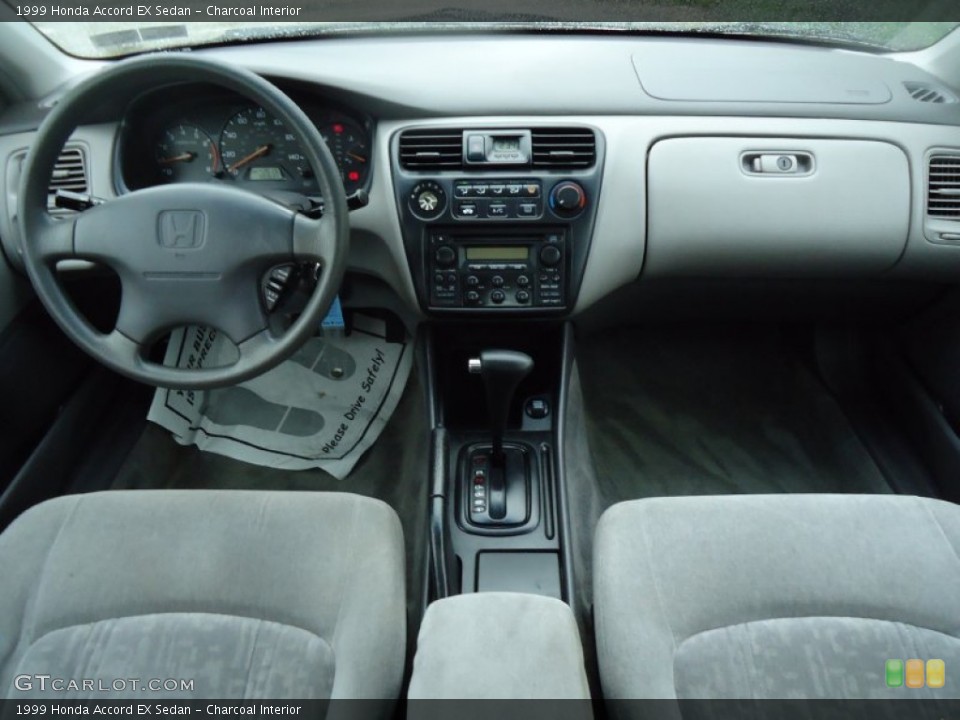 Charcoal Interior Dashboard for the 1999 Honda Accord EX Sedan #53488933