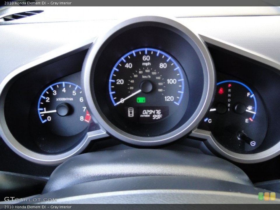 Gray Interior Gauges for the 2010 Honda Element EX #53489686