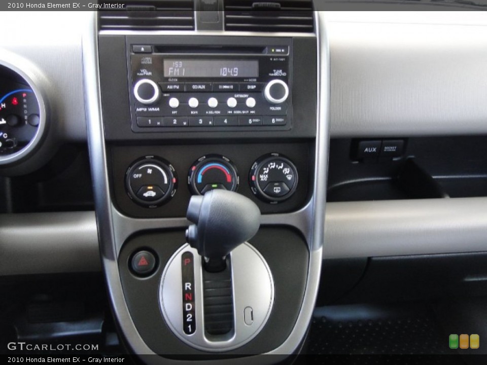 Gray Interior Controls for the 2010 Honda Element EX #53489728