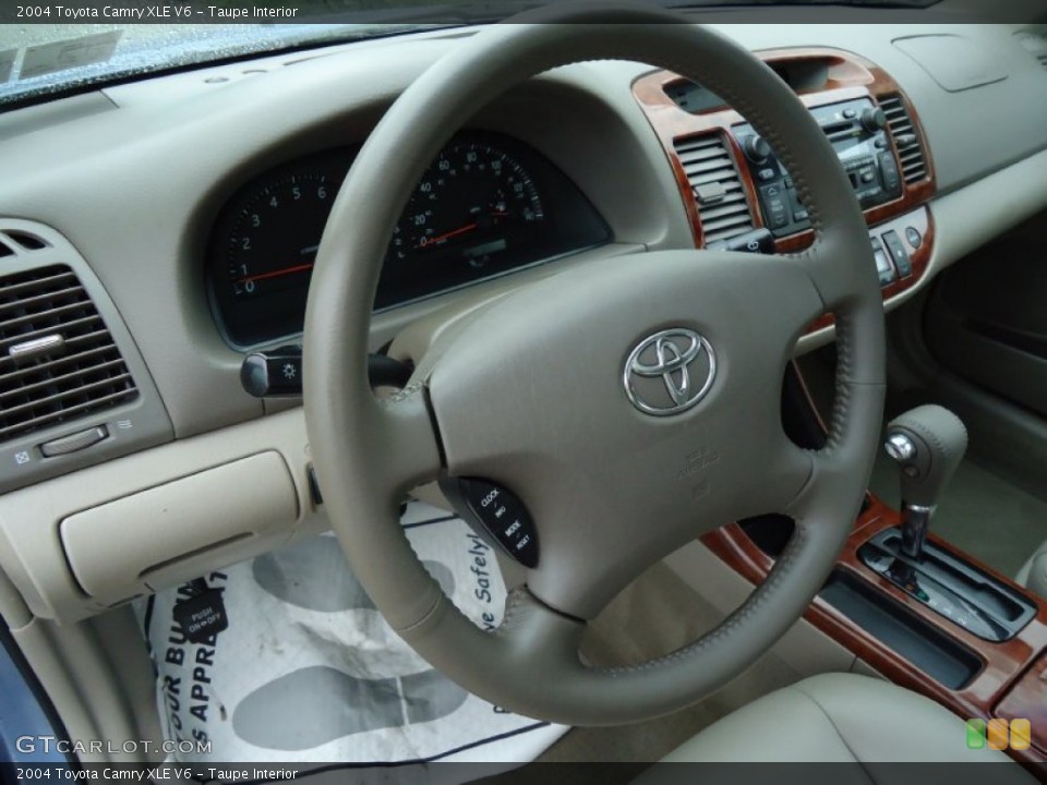 Taupe Interior Dashboard for the 2004 Toyota Camry XLE V6 #53491318