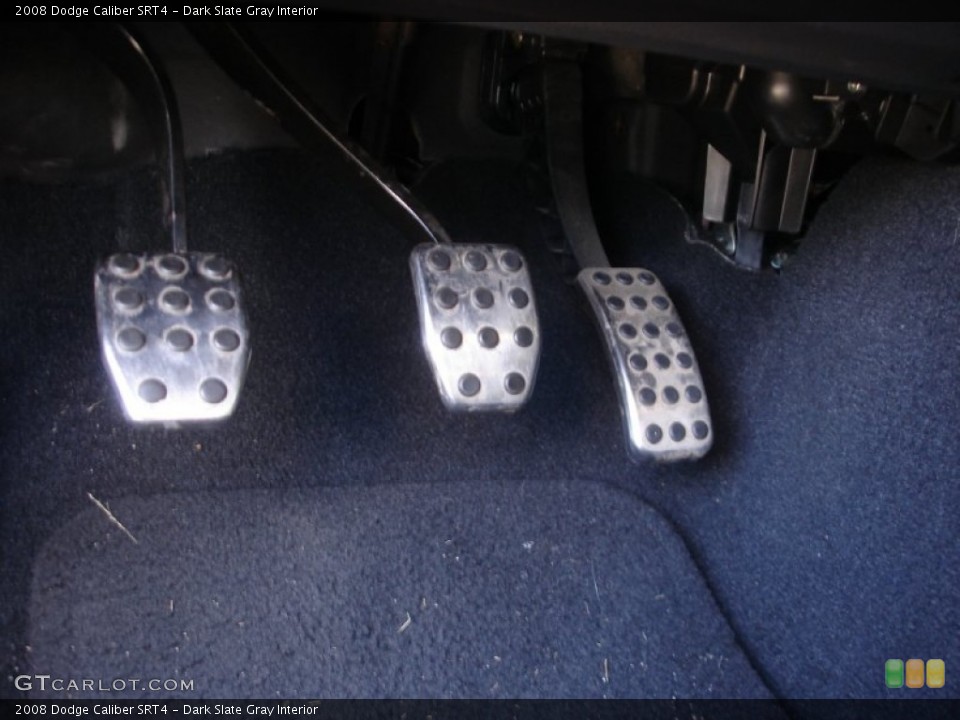 Dark Slate Gray Interior Controls for the 2008 Dodge Caliber SRT4 #53492262