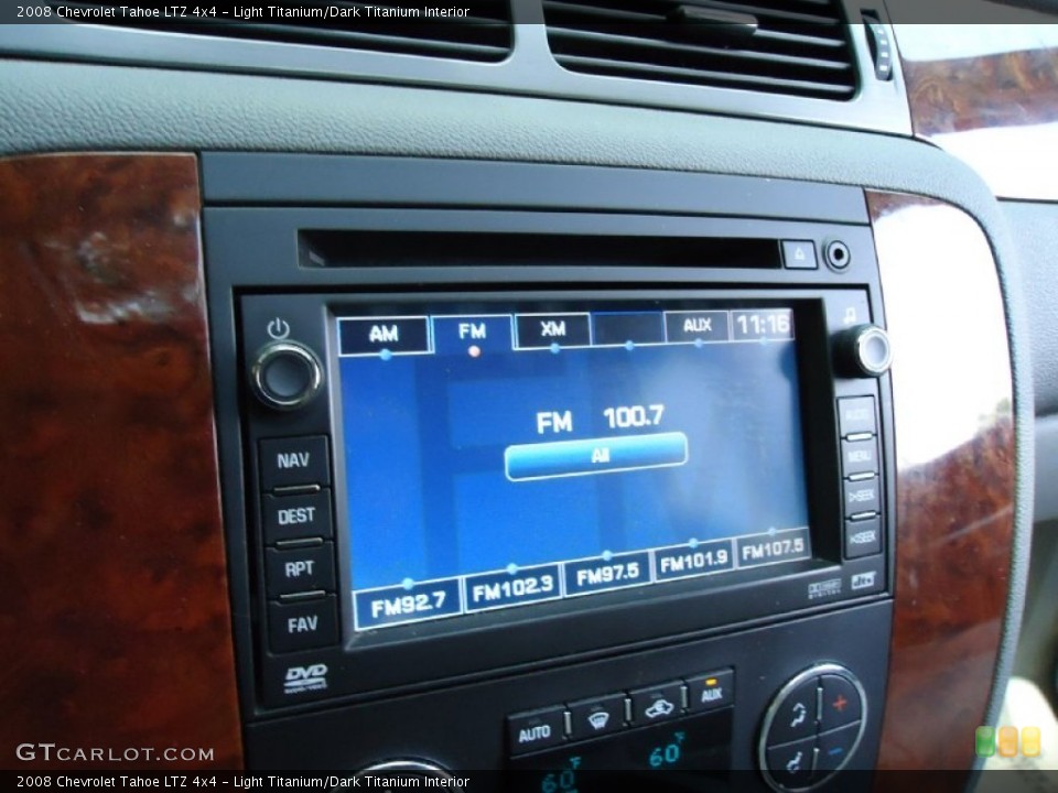 Light Titanium/Dark Titanium Interior Audio System for the 2008 Chevrolet Tahoe LTZ 4x4 #53493356
