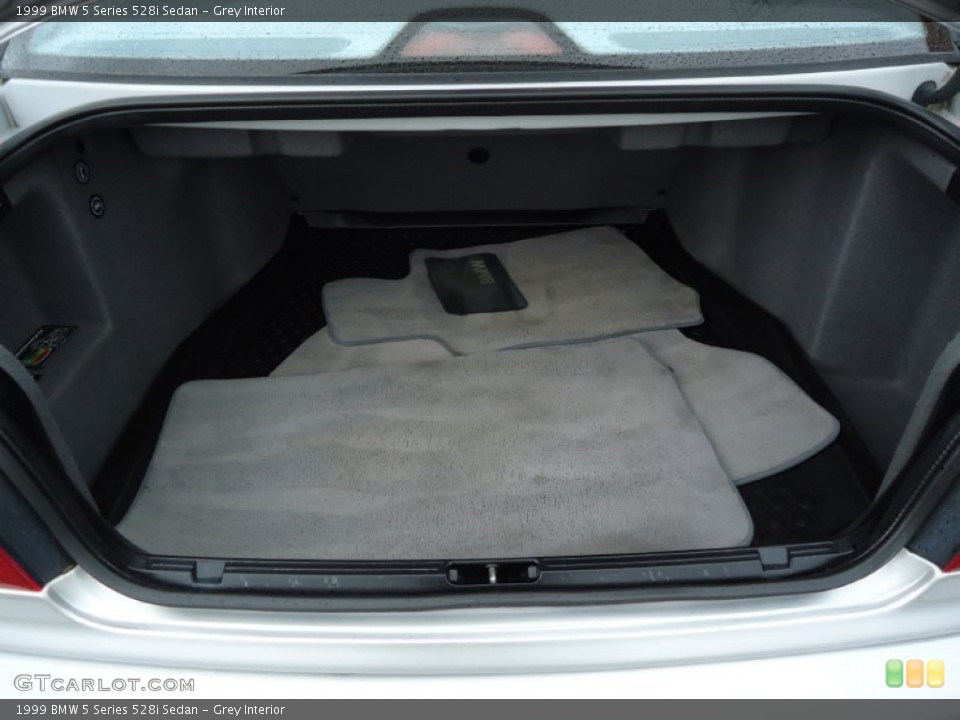 Grey Interior Trunk for the 1999 BMW 5 Series 528i Sedan #53494403