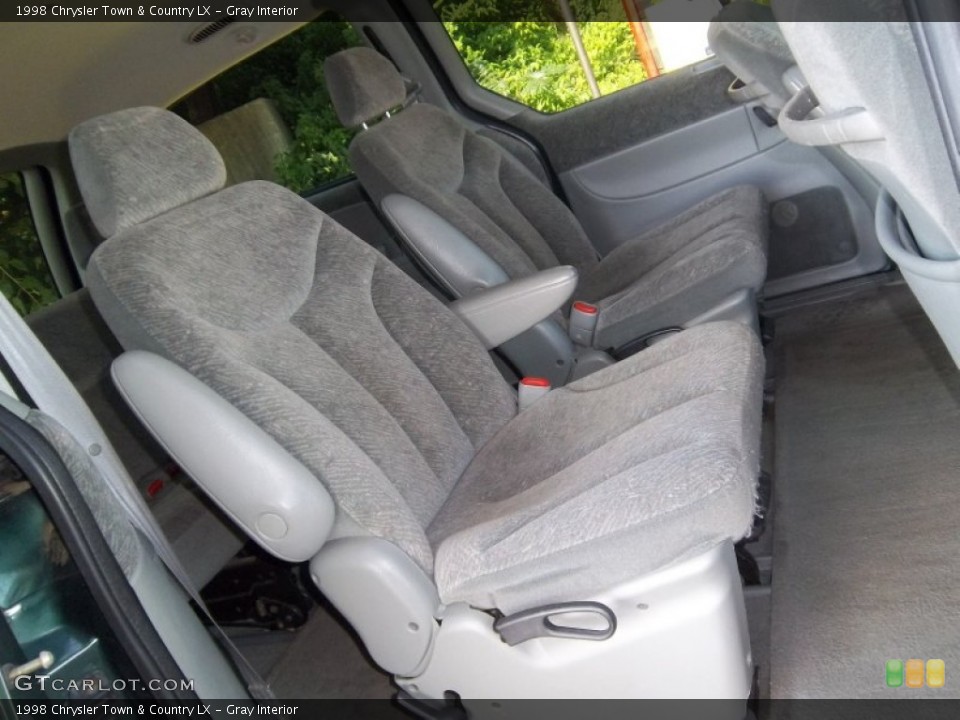 Gray 1998 Chrysler Town & Country Interiors