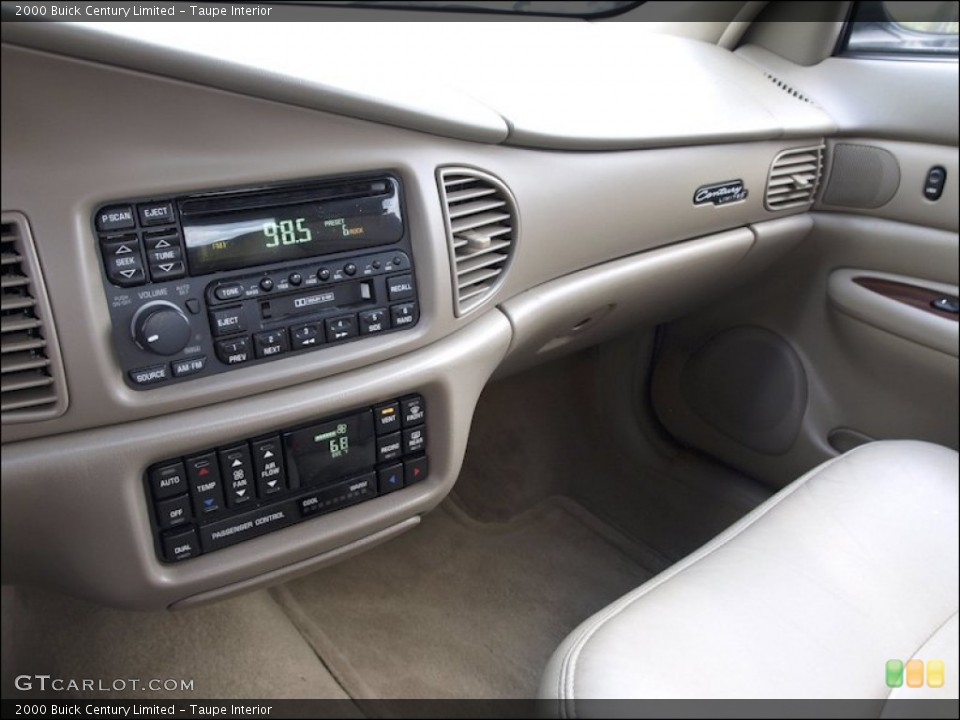 Taupe Interior Controls for the 2000 Buick Century Limited #53498256