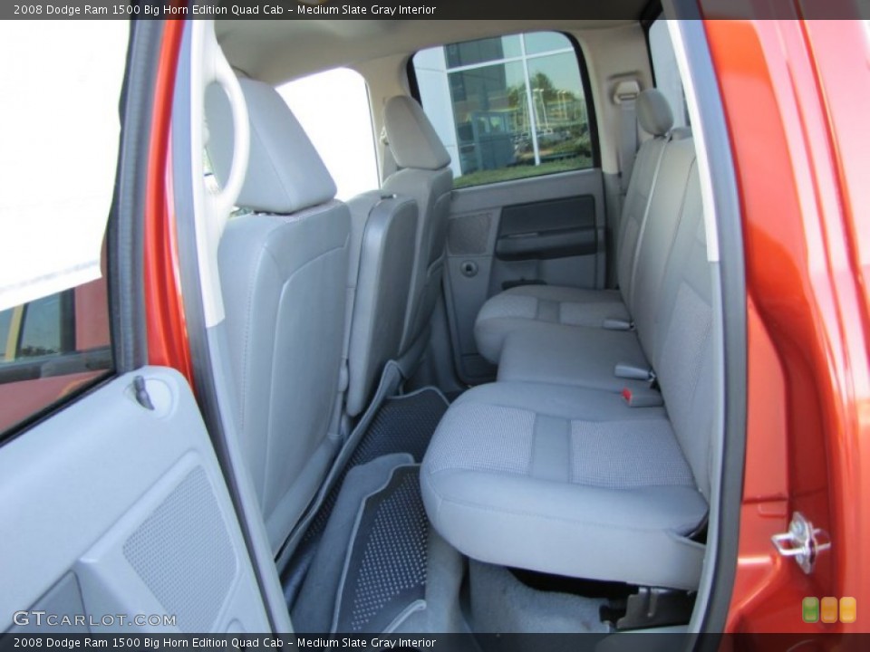Medium Slate Gray Interior Photo for the 2008 Dodge Ram 1500 Big Horn Edition Quad Cab #53499021
