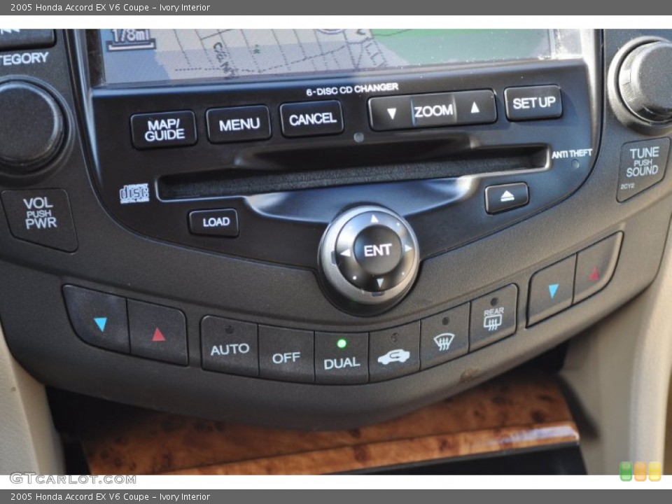 Ivory Interior Controls for the 2005 Honda Accord EX V6 Coupe #53499364