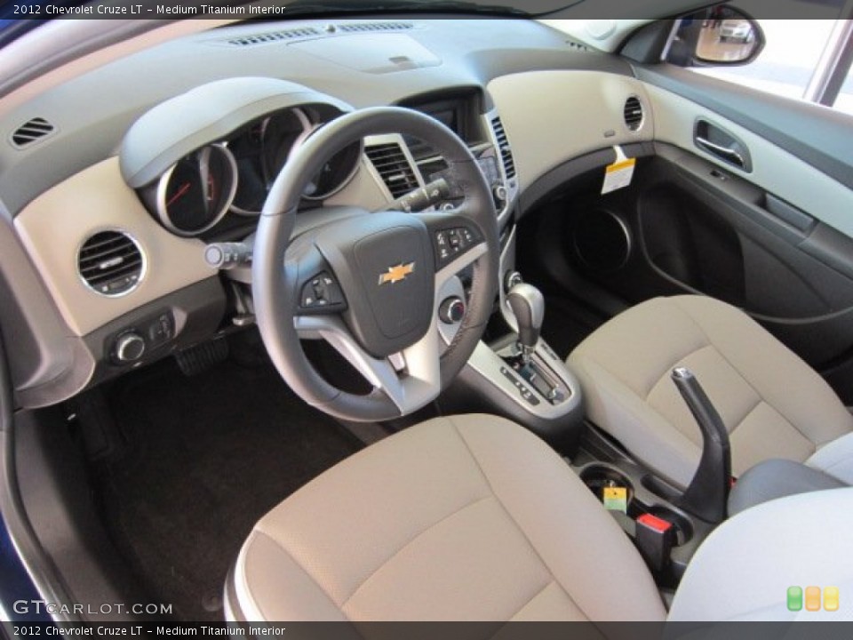 Medium Titanium Interior Prime Interior for the 2012 Chevrolet Cruze LT #53500244