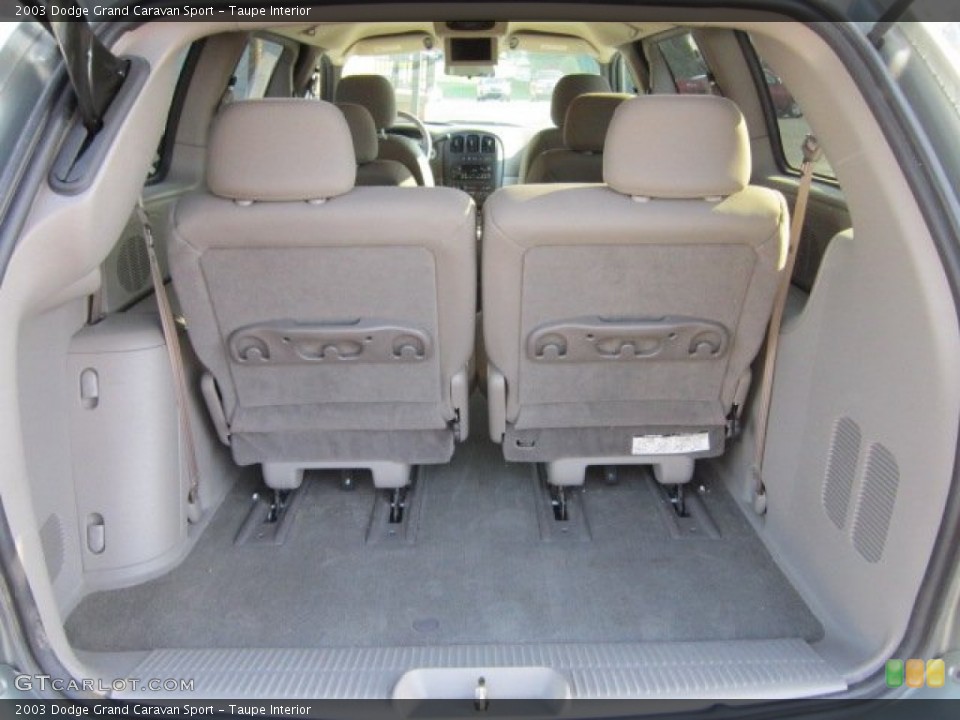 Taupe Interior Trunk for the 2003 Dodge Grand Caravan Sport #53501477