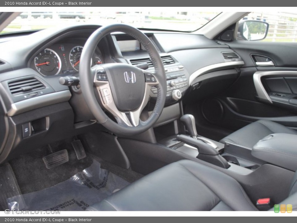 Black Interior Photo for the 2010 Honda Accord EX-L Coupe #53501620