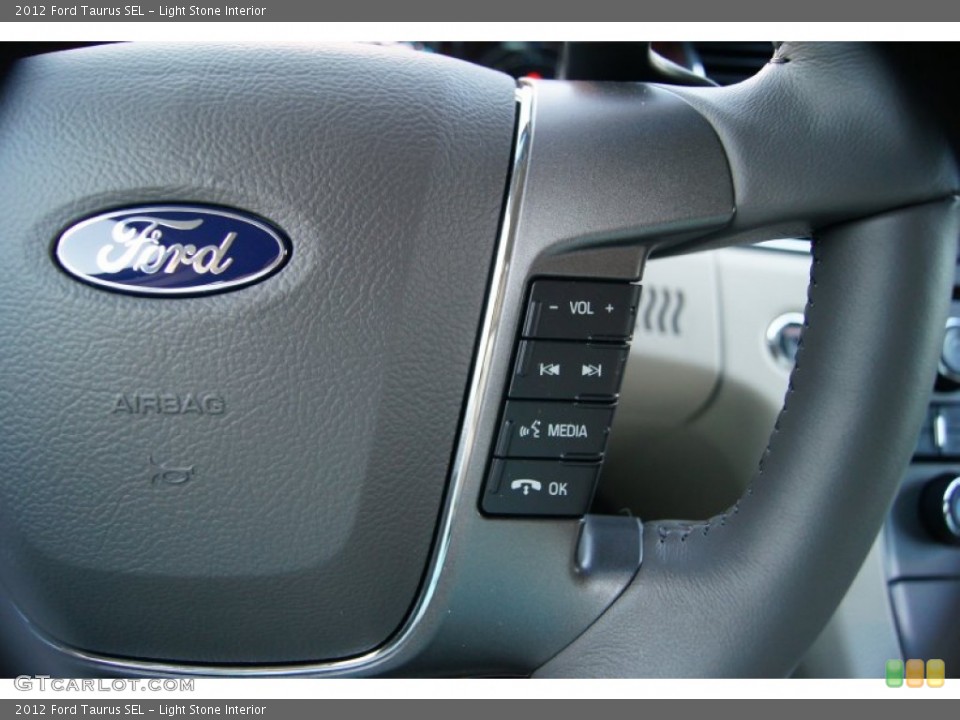 Light Stone Interior Controls for the 2012 Ford Taurus SEL #53502315