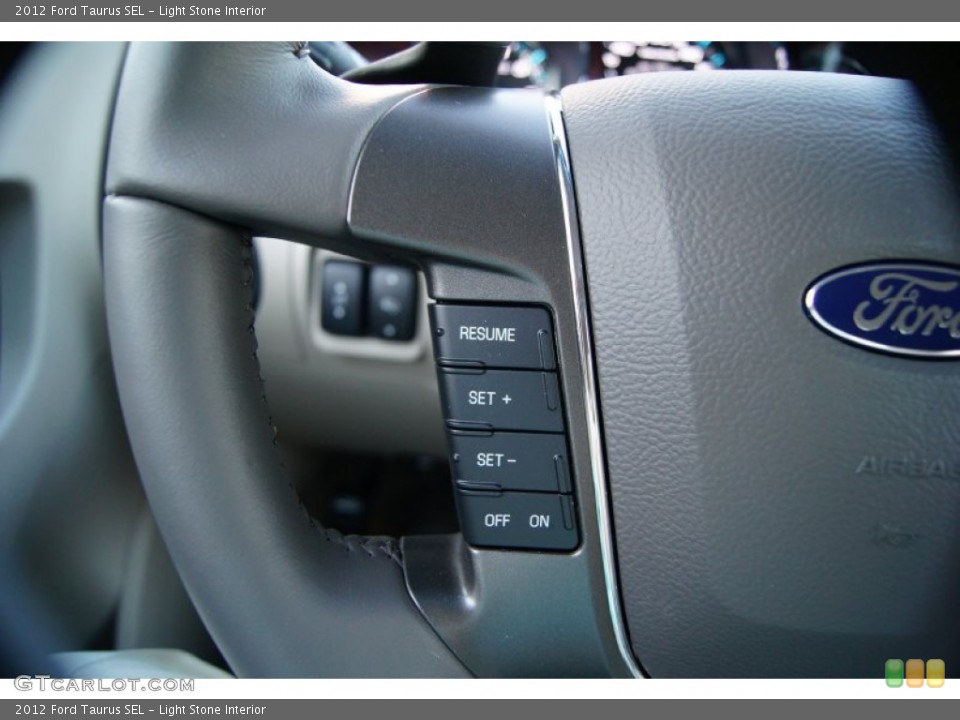 Light Stone Interior Controls for the 2012 Ford Taurus SEL #53502335