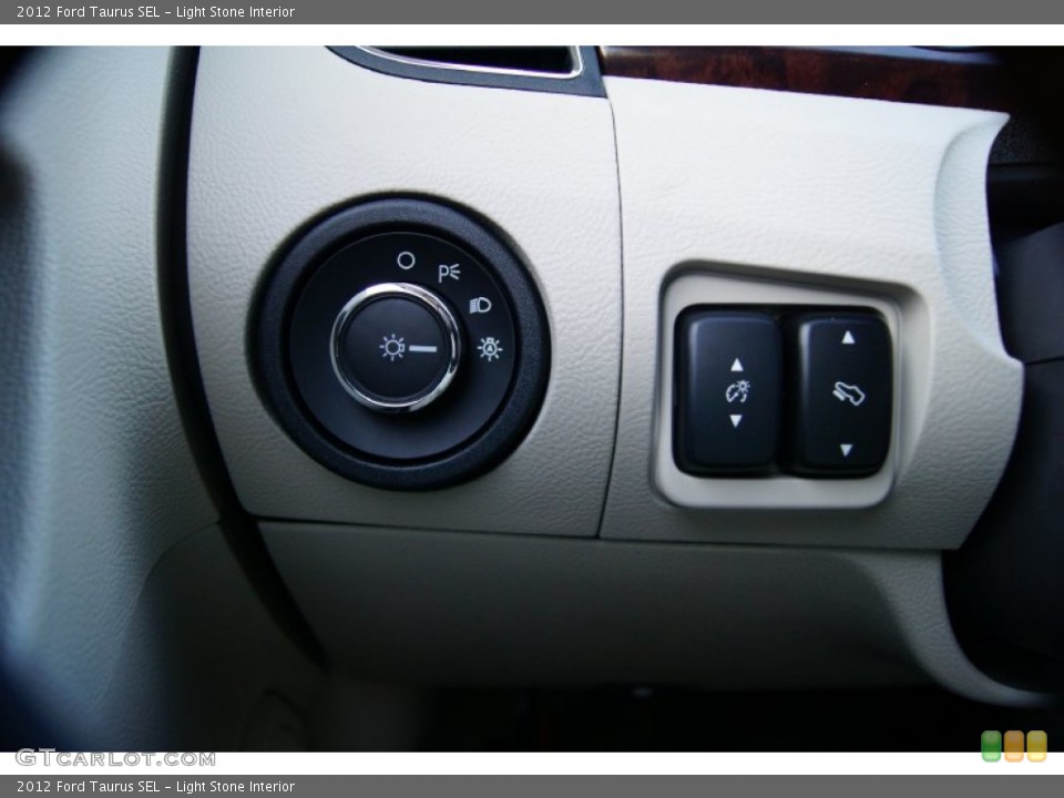 Light Stone Interior Controls for the 2012 Ford Taurus SEL #53502368