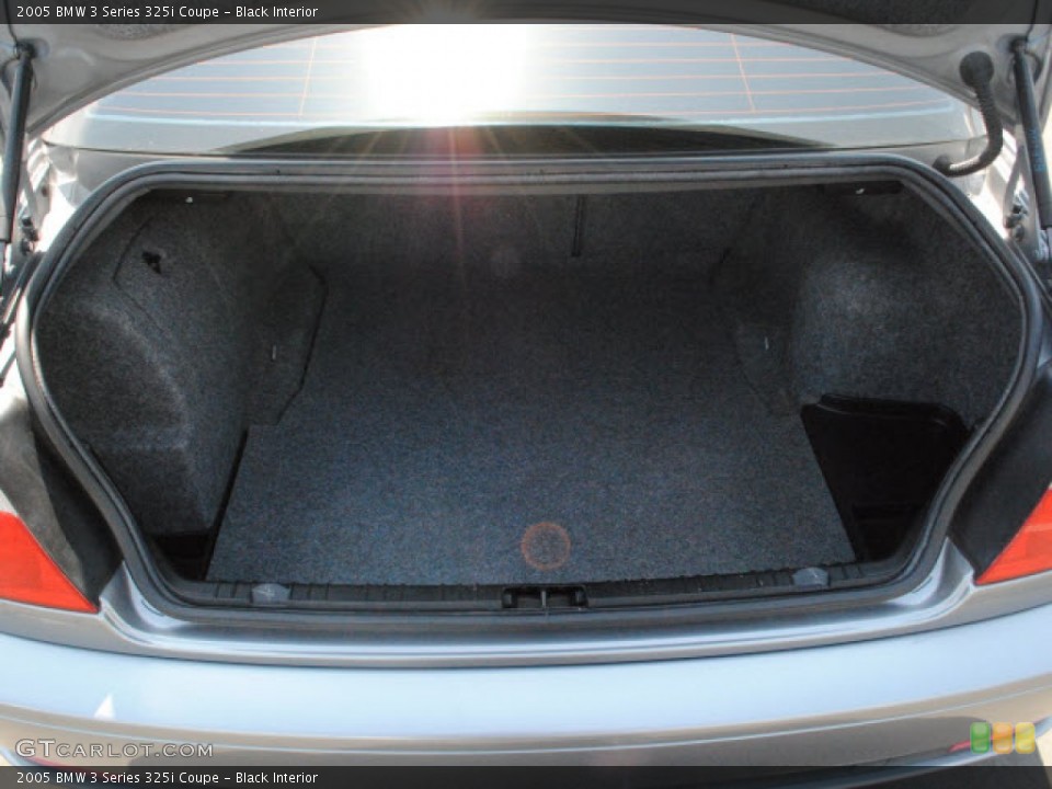 Black Interior Trunk for the 2005 BMW 3 Series 325i Coupe #53502904