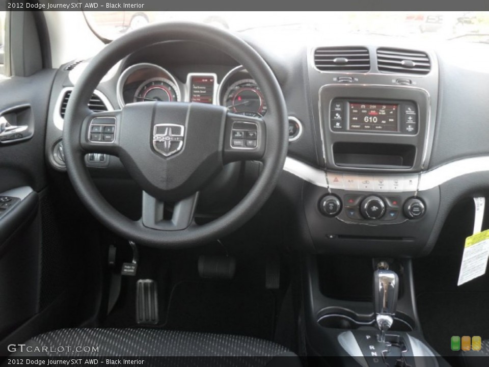 Black Interior Dashboard for the 2012 Dodge Journey SXT AWD #53503506