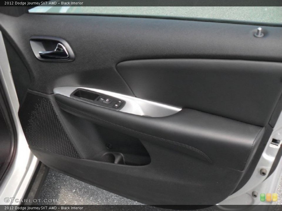 Black Interior Door Panel for the 2012 Dodge Journey SXT AWD #53503600