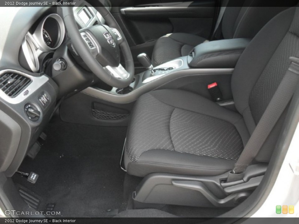 Black Interior Photo for the 2012 Dodge Journey SE #53503765