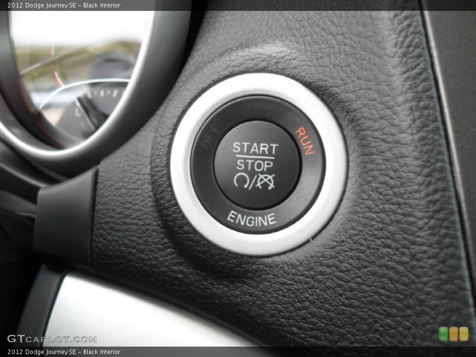 Black Interior Controls for the 2012 Dodge Journey SE #53503810