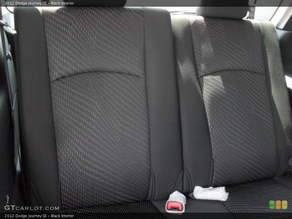 Black Interior Photo for the 2012 Dodge Journey SE #53503927