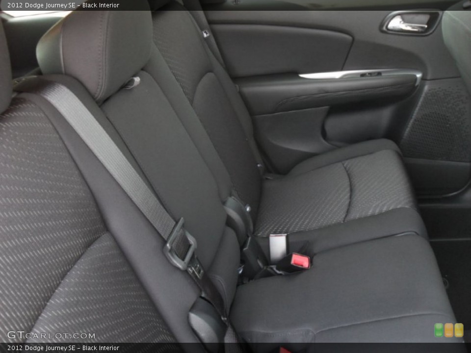 Black Interior Photo for the 2012 Dodge Journey SE #53503941
