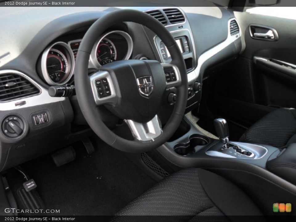 Black Interior Prime Interior for the 2012 Dodge Journey SE #53504041