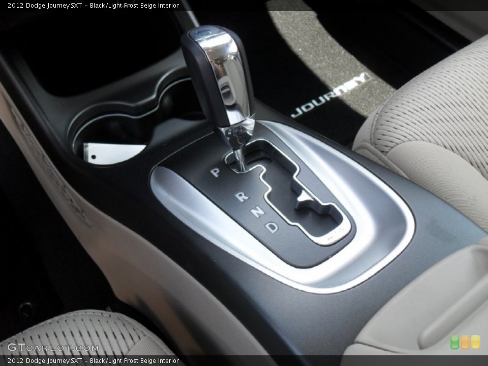 Black/Light Frost Beige Interior Transmission for the 2012 Dodge Journey SXT #53504179