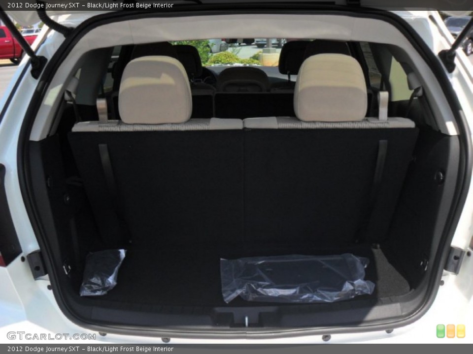 Black/Light Frost Beige Interior Trunk for the 2012 Dodge Journey SXT #53504297