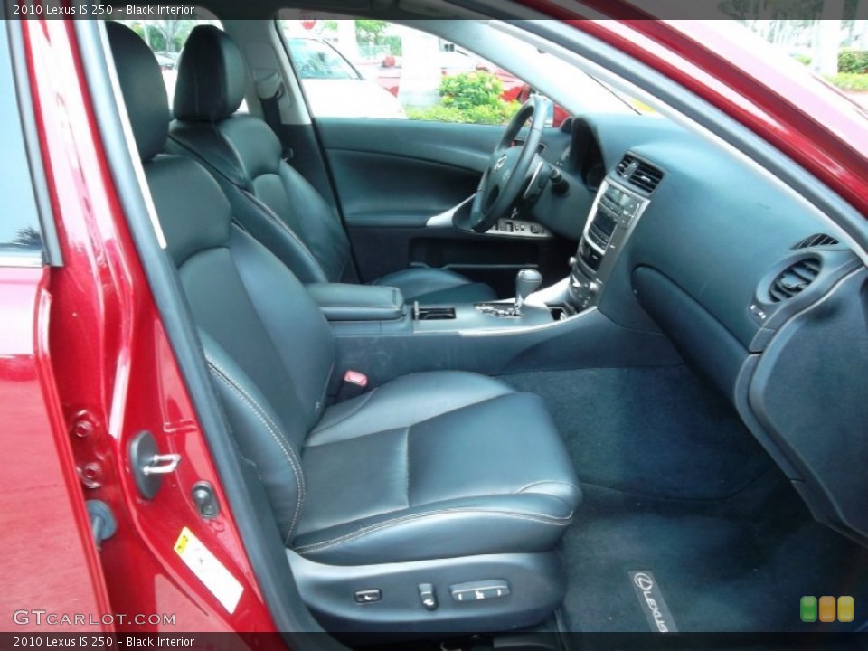 Black Interior Photo for the 2010 Lexus IS 250 #53504593