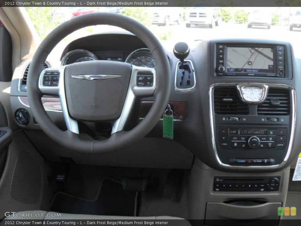 Dark Frost Beige/Medium Frost Beige Interior Dashboard for the 2012 Chrysler Town & Country Touring - L #53505010